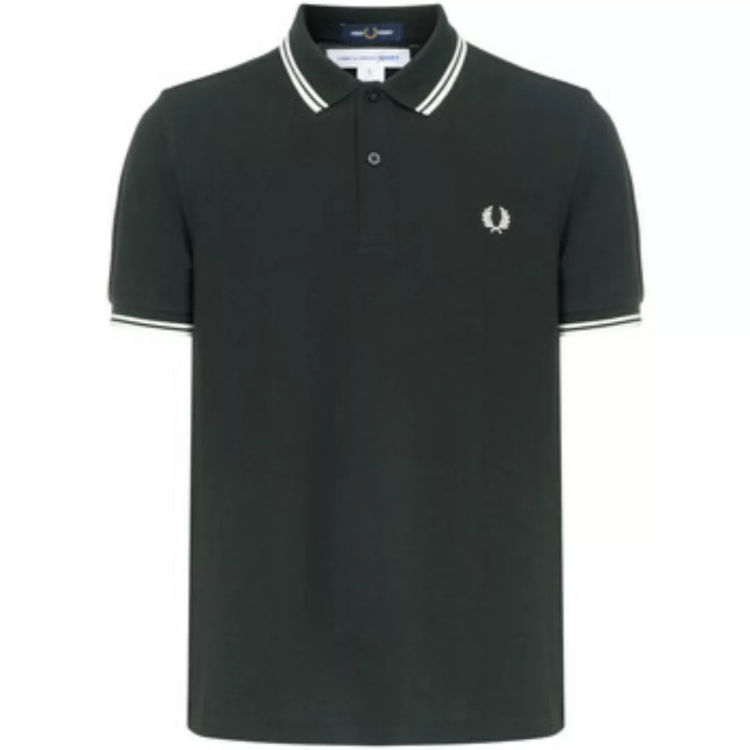 Comme Des Garcons  T-Shirts & Poloshirts HERREN T-SHIRT STRICK GRÜN FN-T502 günstig online kaufen