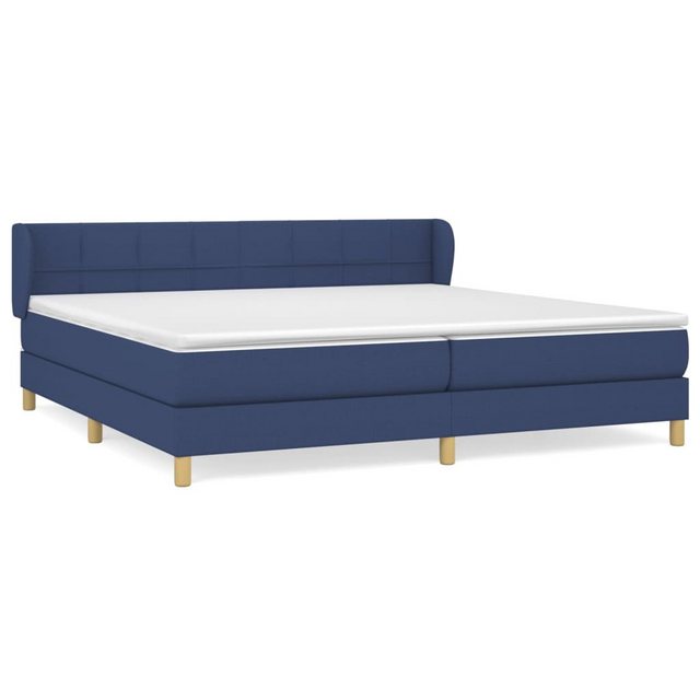 vidaXL Boxspringbett Bett Boxspringbett mit Matratze & Topper Stoff verschi günstig online kaufen