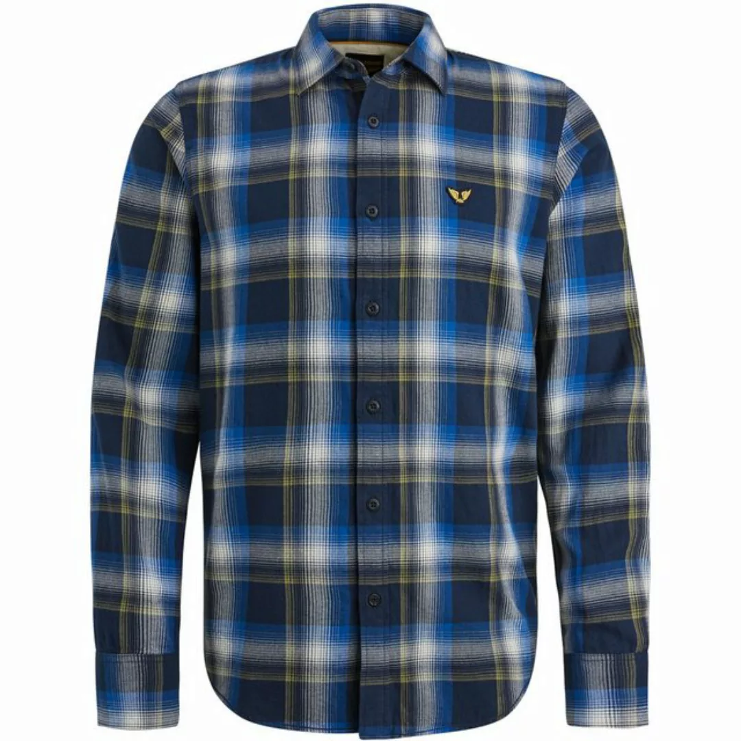 PME LEGEND Langarmshirt Long Sleeve Shirt Ctn Twill Check günstig online kaufen