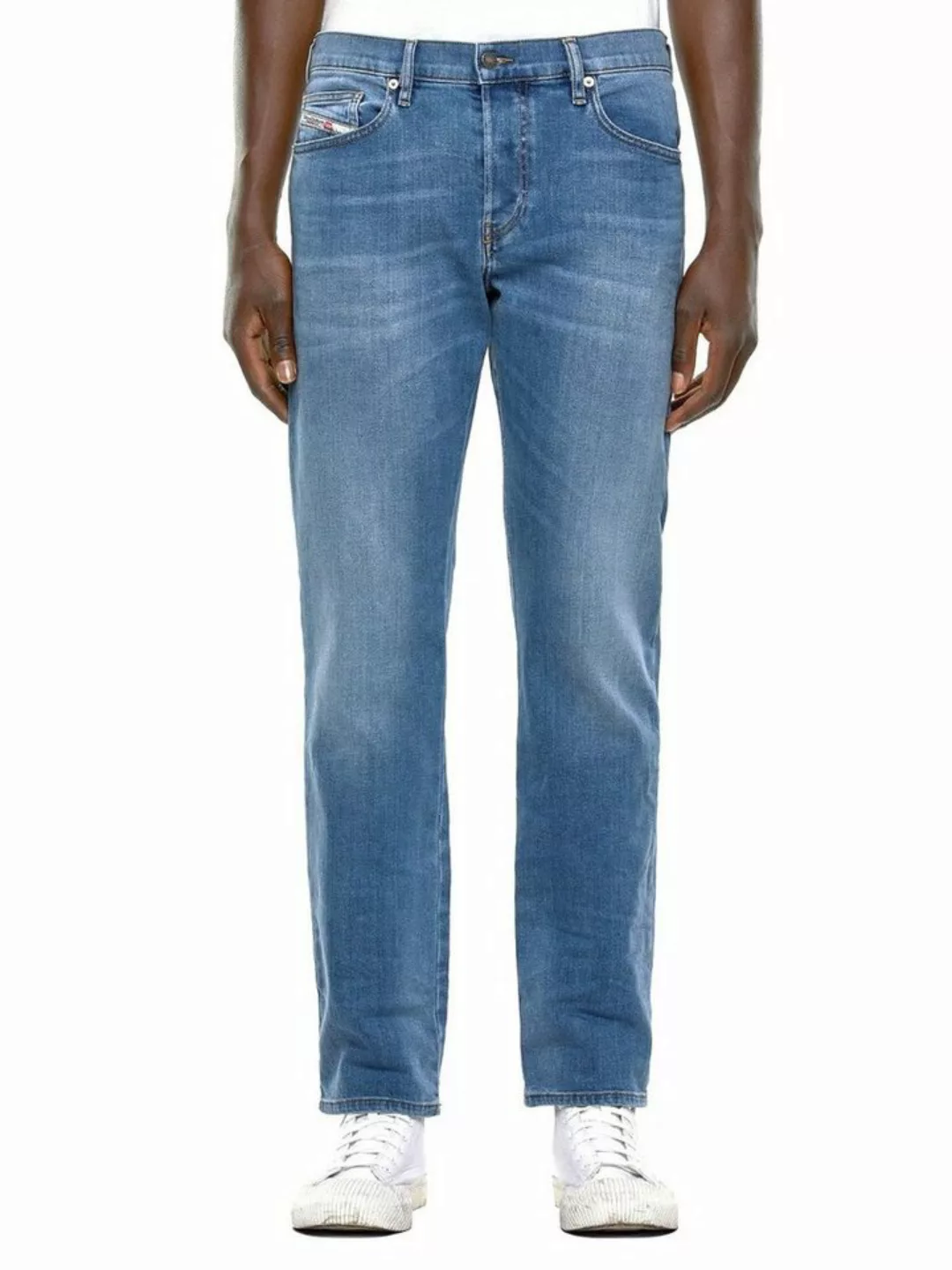 Diesel Straight-Jeans Straight Stretch Hose Blau - D-Mihtry 009EK - Länge:3 günstig online kaufen