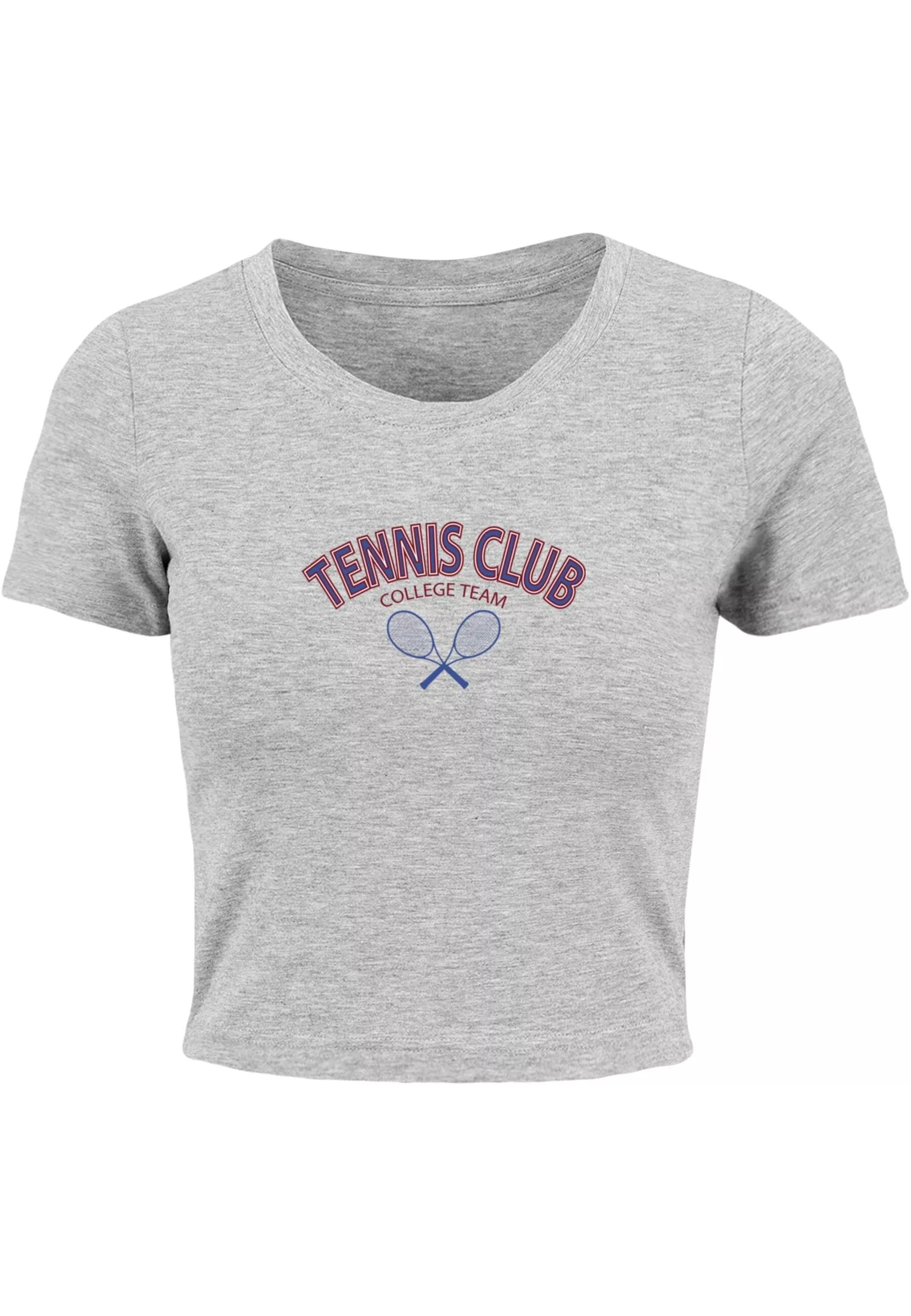 Merchcode T-Shirt "Merchcode Damen Ladies College Club Cropped Tee" günstig online kaufen