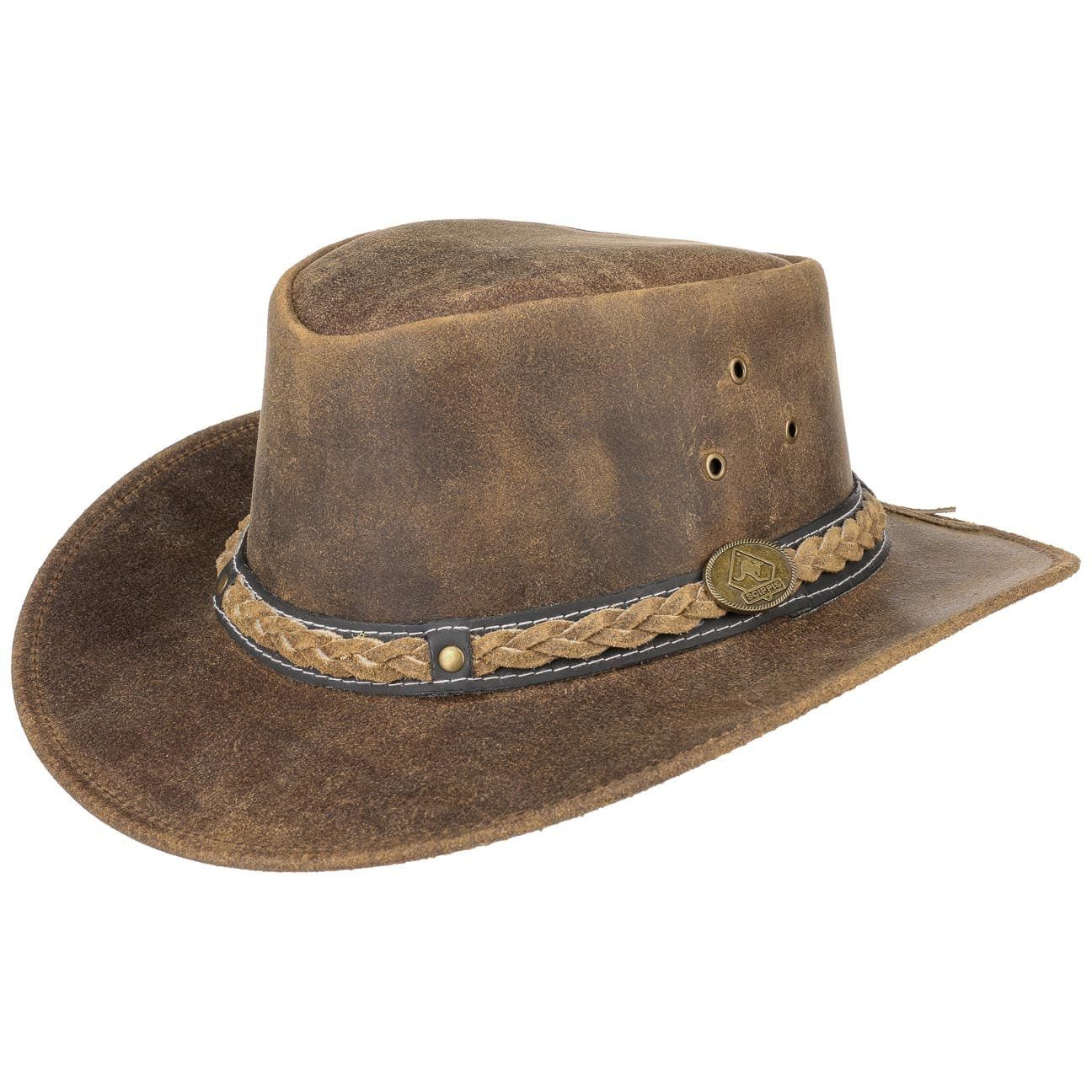 Scippis Cowboyhut (1-St) Herrenhut mit Lederband günstig online kaufen