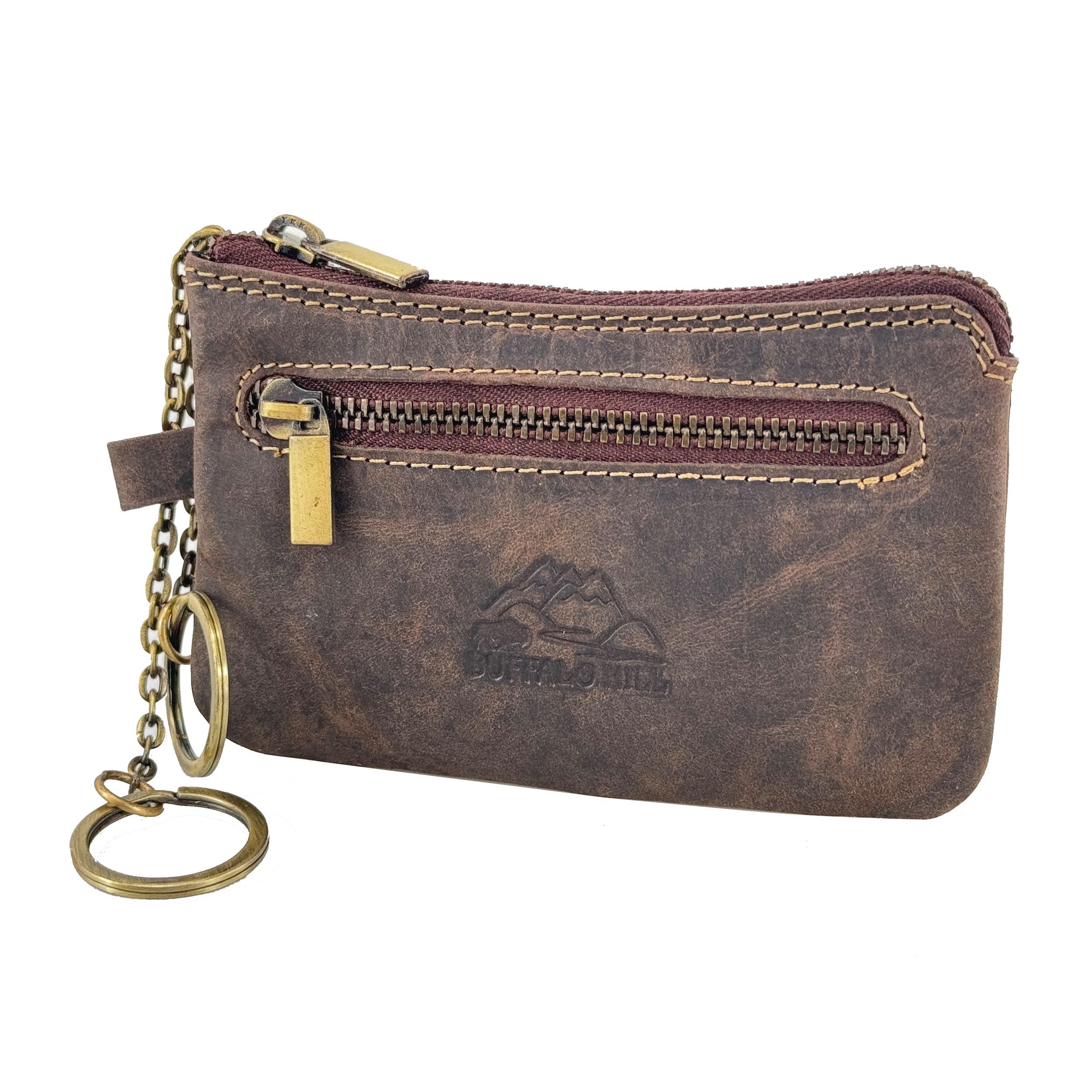 Buffalo Hill Schlüsseltasche Büffelleder Schlüsseletui, >SLT-08 günstig online kaufen