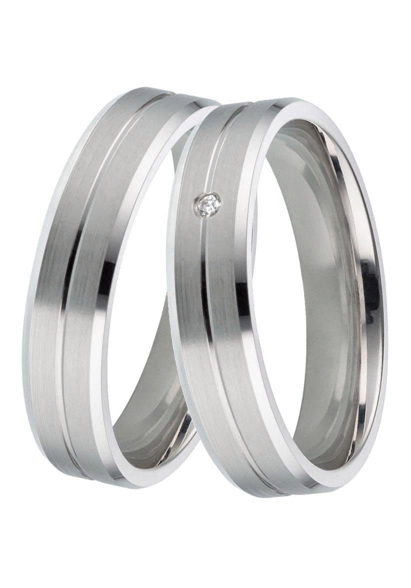 DOOSTI Trauring "Schmuck Geschenk Silber 925 Trauring Ehering Partnerring L günstig online kaufen