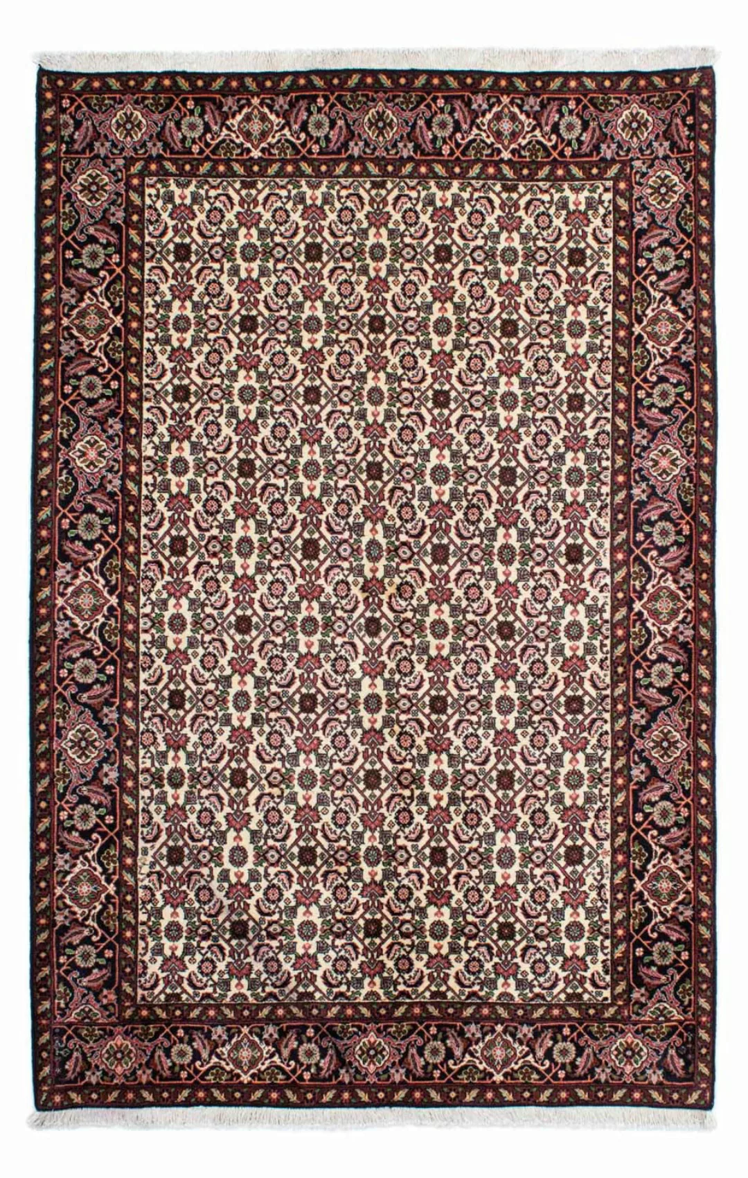 morgenland Wollteppich »Bidjar - Zanjan Stark Gemustert Beige 215 x 142 cm« günstig online kaufen