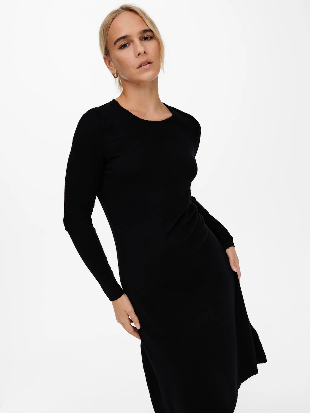 ONLY Strickkleid ONLNEW DALLAS O-NECK DRESS KNT günstig online kaufen