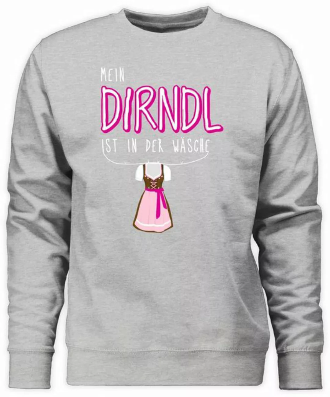 Shirtracer Sweatshirt Mein Dirndl ist in der Wäsche (1-tlg) Mode für Oktobe günstig online kaufen