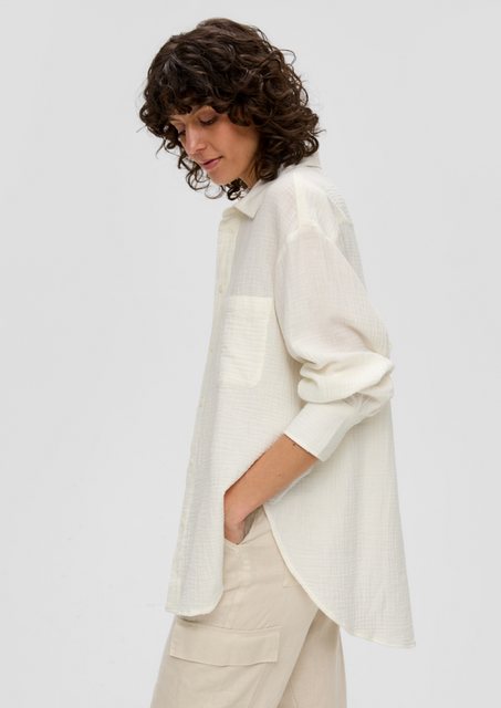 s.Oliver Langarmbluse Bluse in Oversize-Look günstig online kaufen