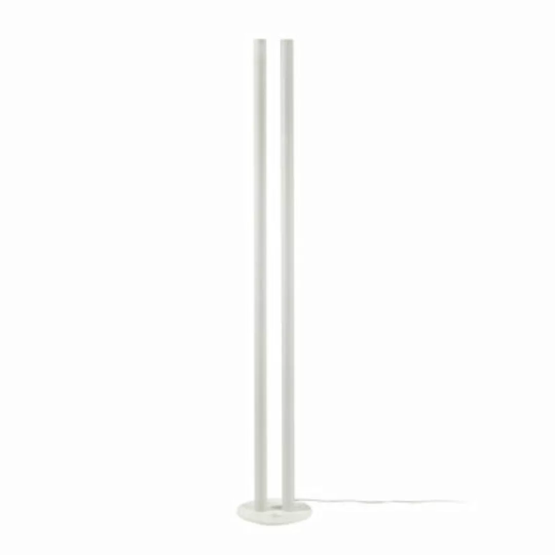 Stehleuchte L1 LED metall weiß Aluminium / H 190 cm - valerie objects - Wei günstig online kaufen