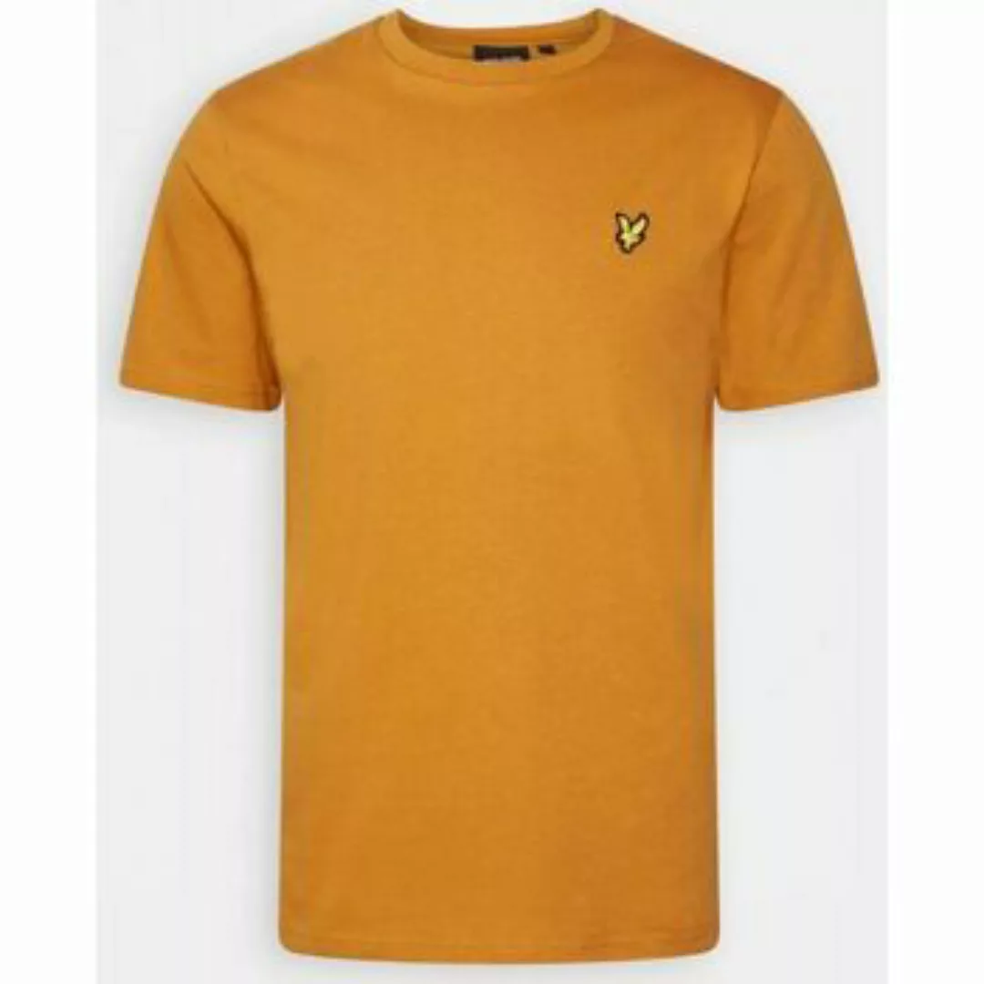 Lyle & Scott  T-Shirts & Poloshirts TS400VOG PLAIN T-SHIRT-W906 OCHRE OASS günstig online kaufen