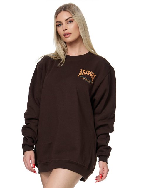 Worldclassca Longsweatshirt Worldclassca Oversized Sweatshirt ARIZONA Print günstig online kaufen