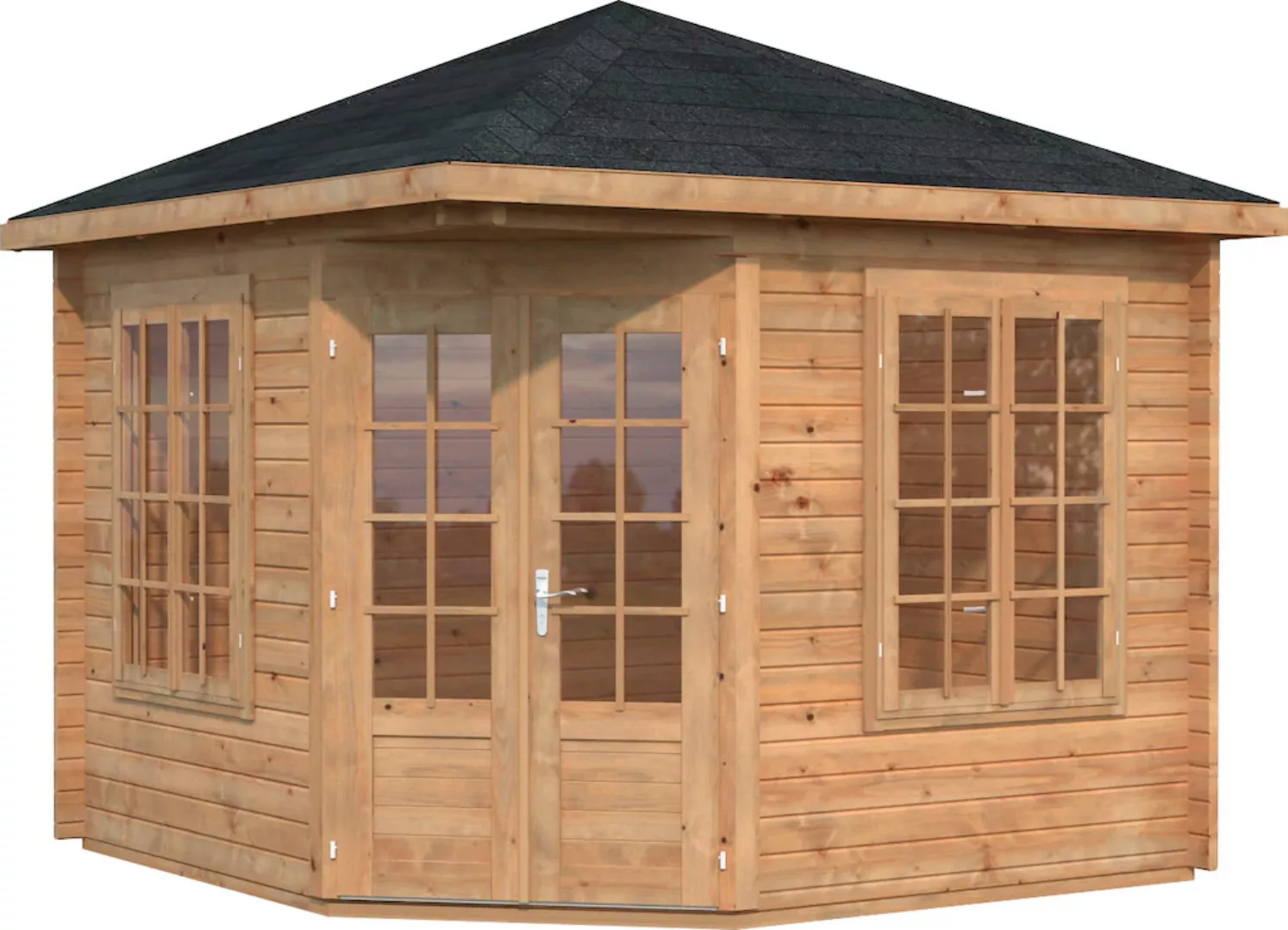 Palmako Gartenhaus "Pavillon Melanie", hellbraun günstig online kaufen