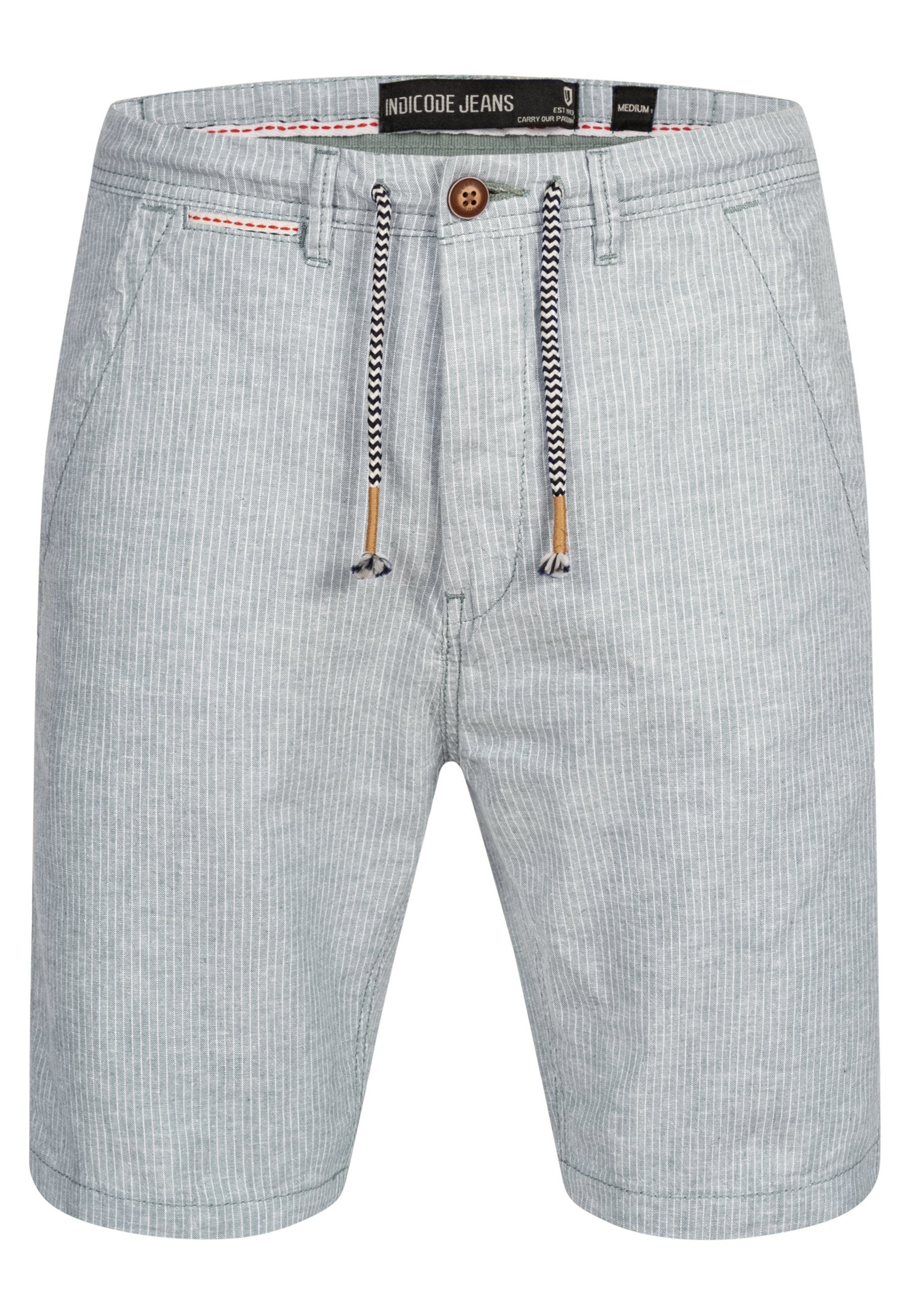 Indicode Chinoshorts Corvallis aus einem angenehmen günstig online kaufen
