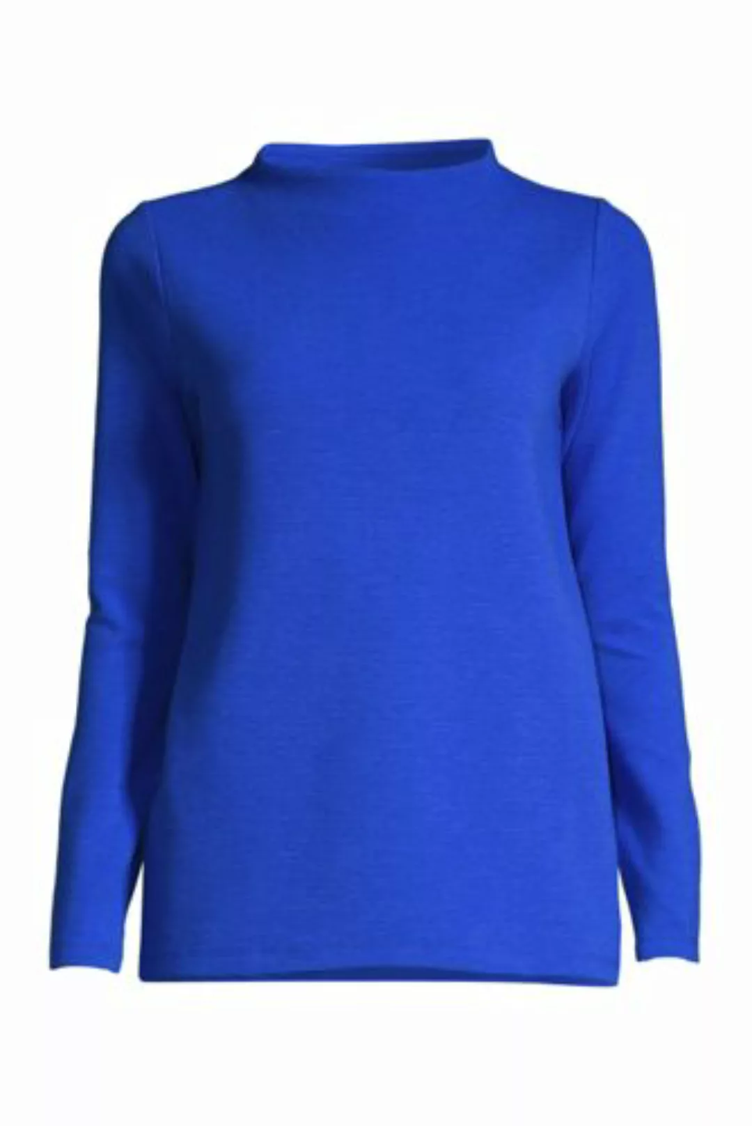 Sweatshirt aus Ottoman in großen Größen, Damen, Größe: 48-50 Plusgrößen, Bl günstig online kaufen