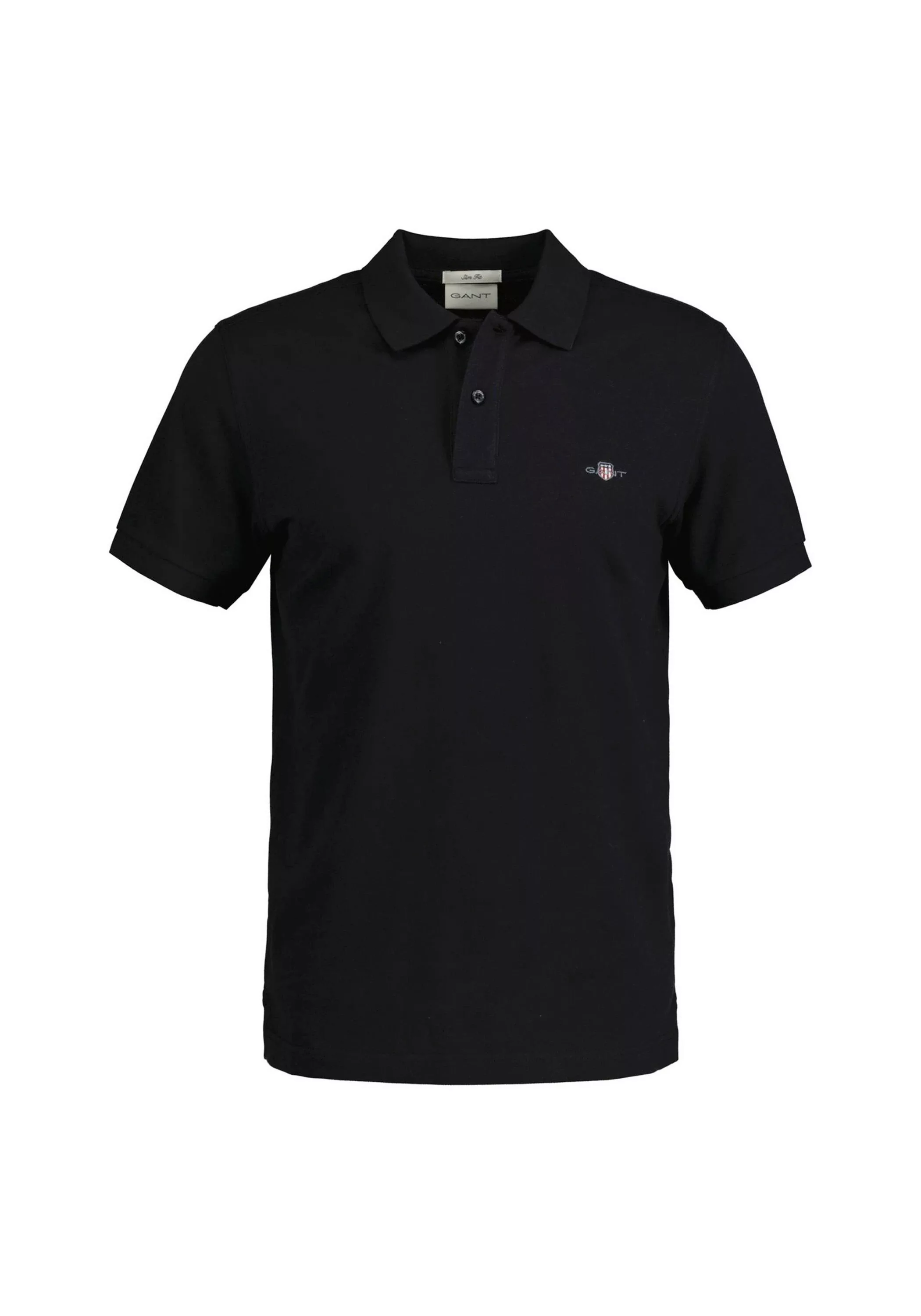 Gant Poloshirt "SLIM SHIELD SS PIQUE POLO", mit Logostickerei auf der Brust günstig online kaufen