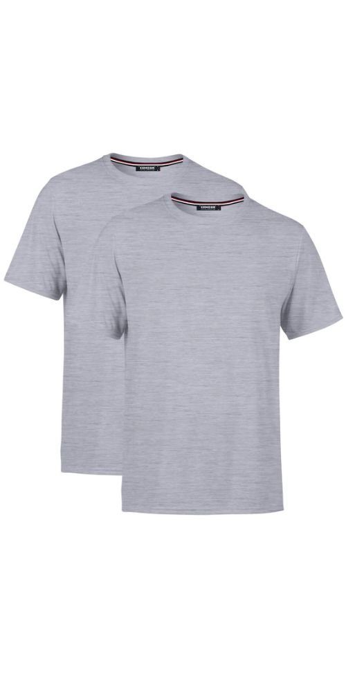 COMEOR T-Shirt Herren Basic T-Shirts Baumwolle günstig online kaufen