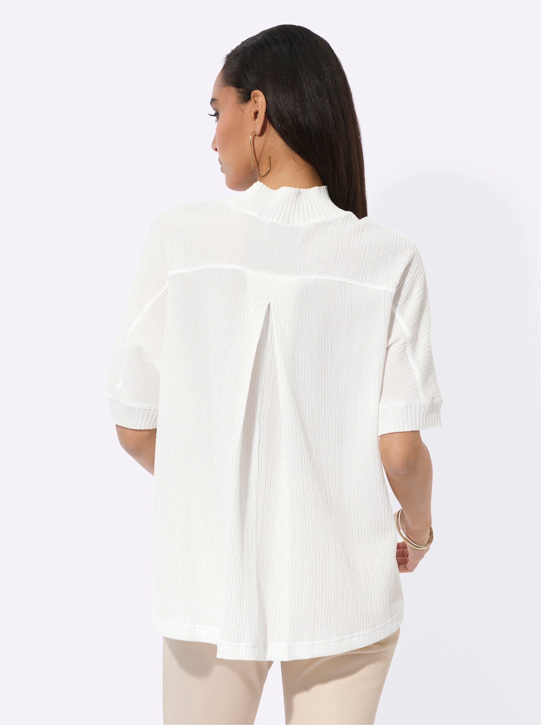 creation L Rollkragenshirt "Jacquard-Shirt", (1 tlg.) günstig online kaufen