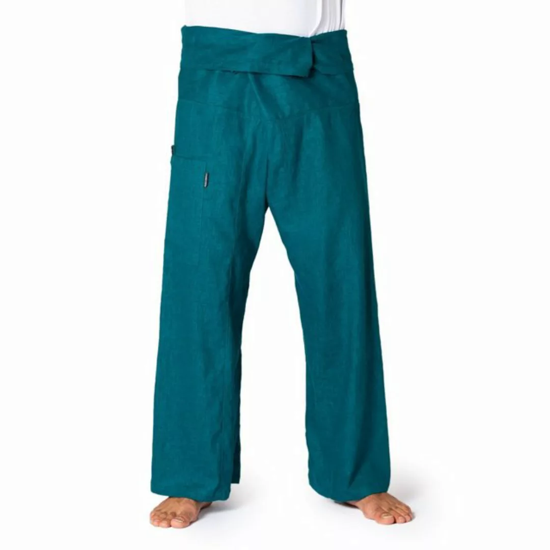 PANASIAM Wellnesshose Thai Fischerhose Hanf bequeme Unisex Wickelhose aus H günstig online kaufen