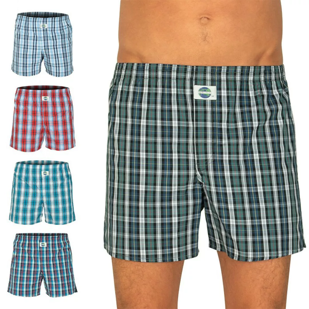 D.E.A.L International 5-er Set Boxershorts kariert bunt günstig online kaufen