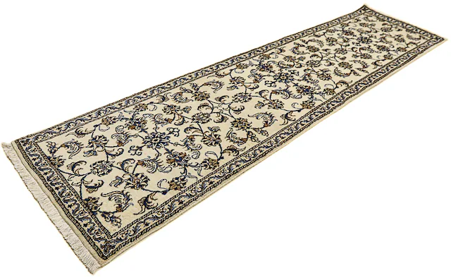 morgenland Orientteppich »Perser - Nain - 284 x 76 cm - beige«, rechteckig, günstig online kaufen