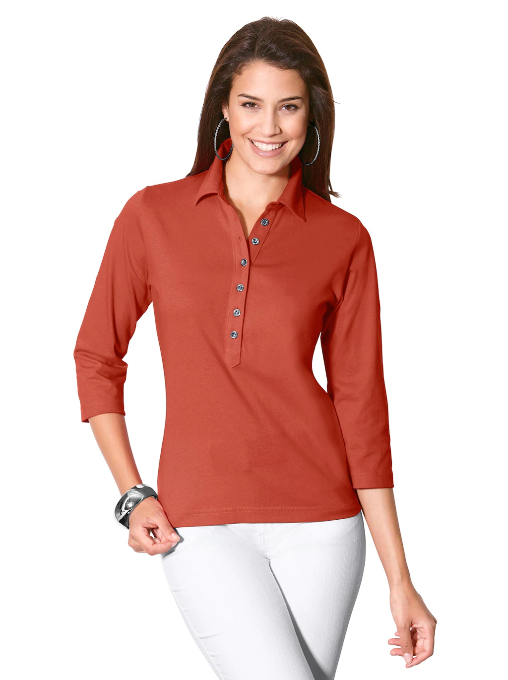 Casual Looks Poloshirt "Poloshirt", (1 tlg.) günstig online kaufen