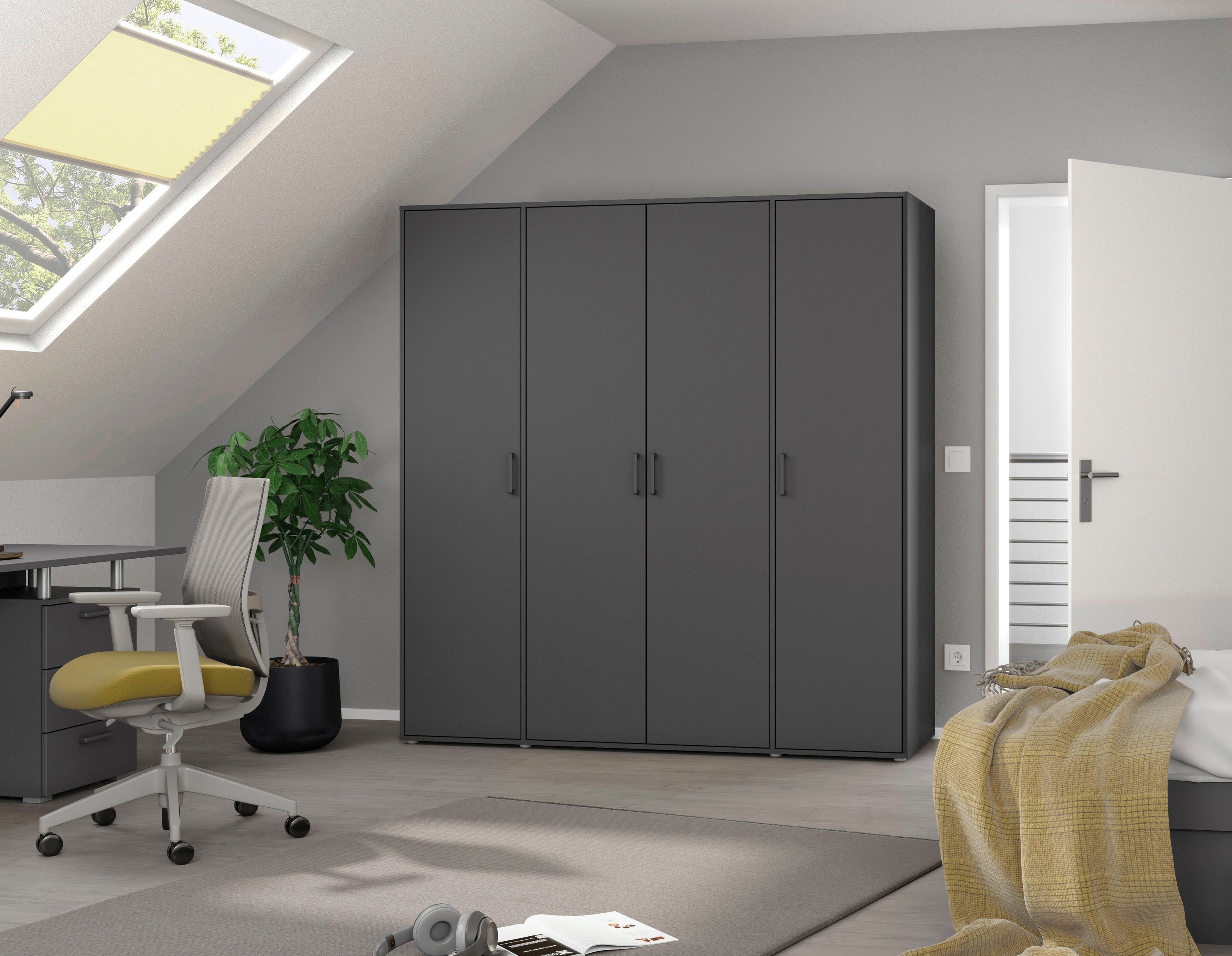 rauch Kleiderschrank "VOYAGER Garderobe Wäscheschrank TOPSELLER Schlafzimme günstig online kaufen