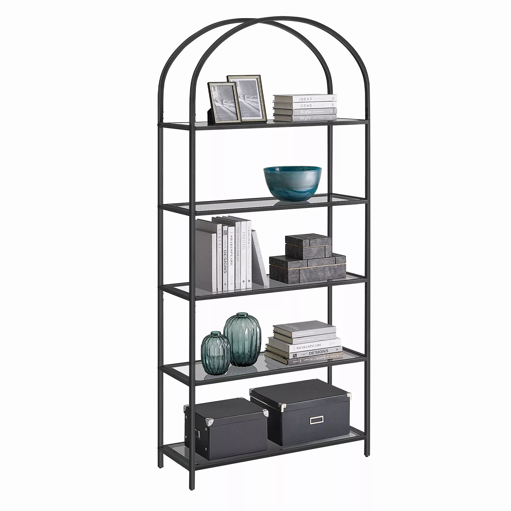 VASAGLE Bücherregal Standregal, 1-tlg., mit 5 günstig online kaufen