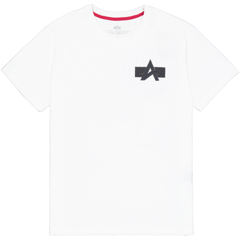 Alpha Industries  T-Shirts & Poloshirts Coach T-Shirt Back Embroidery - whi günstig online kaufen