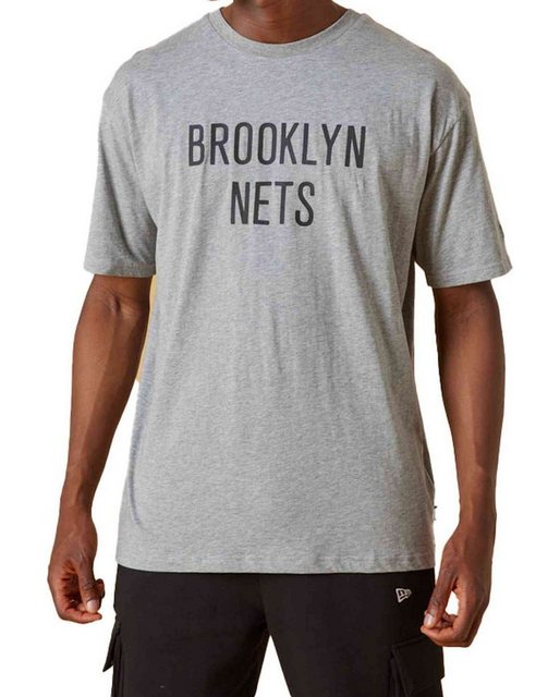 New Era T-Shirt NBA Brooklyn Nets Washed Pack Wordmark Oversized günstig online kaufen