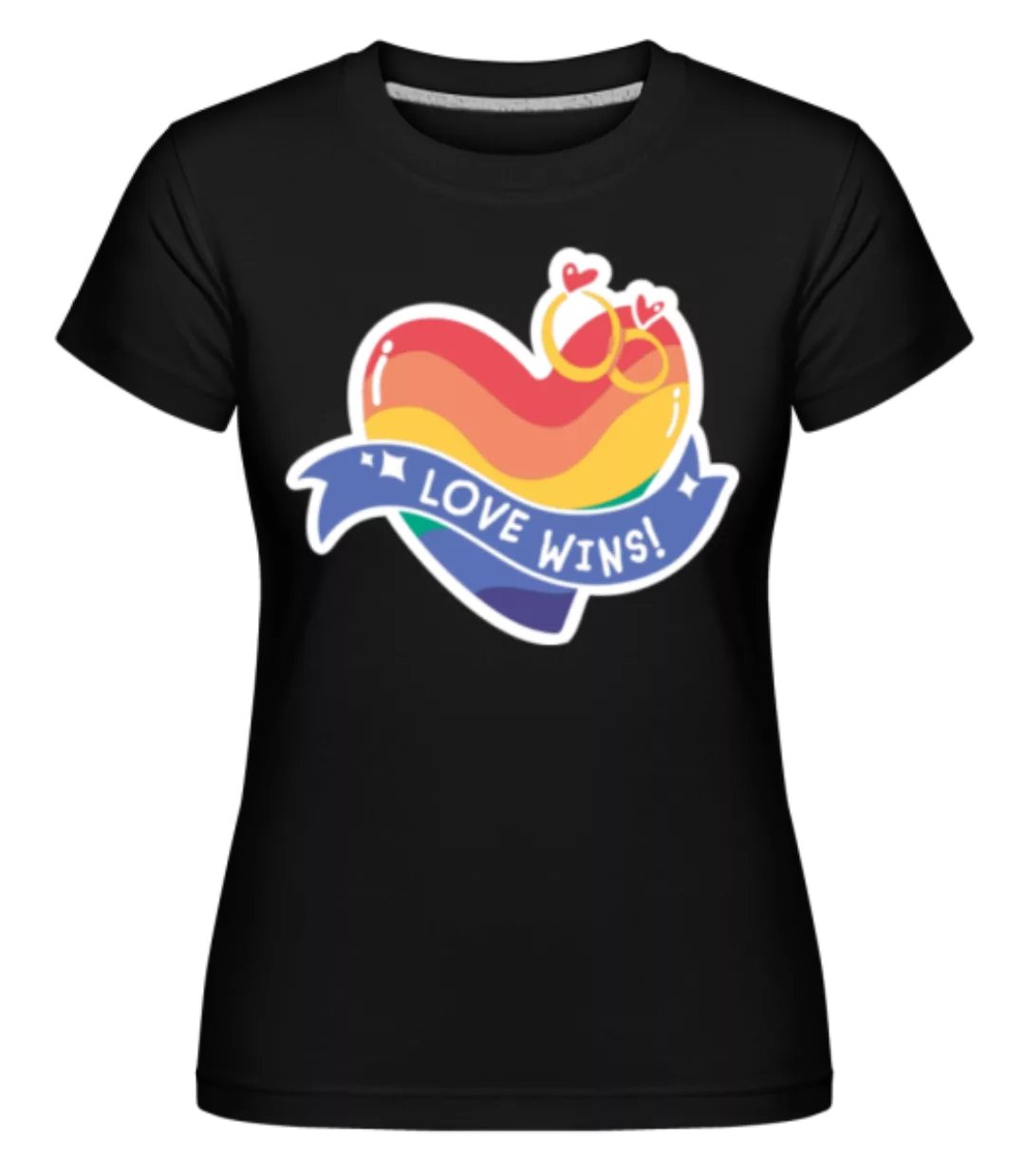 Love Wins · Shirtinator Frauen T-Shirt günstig online kaufen
