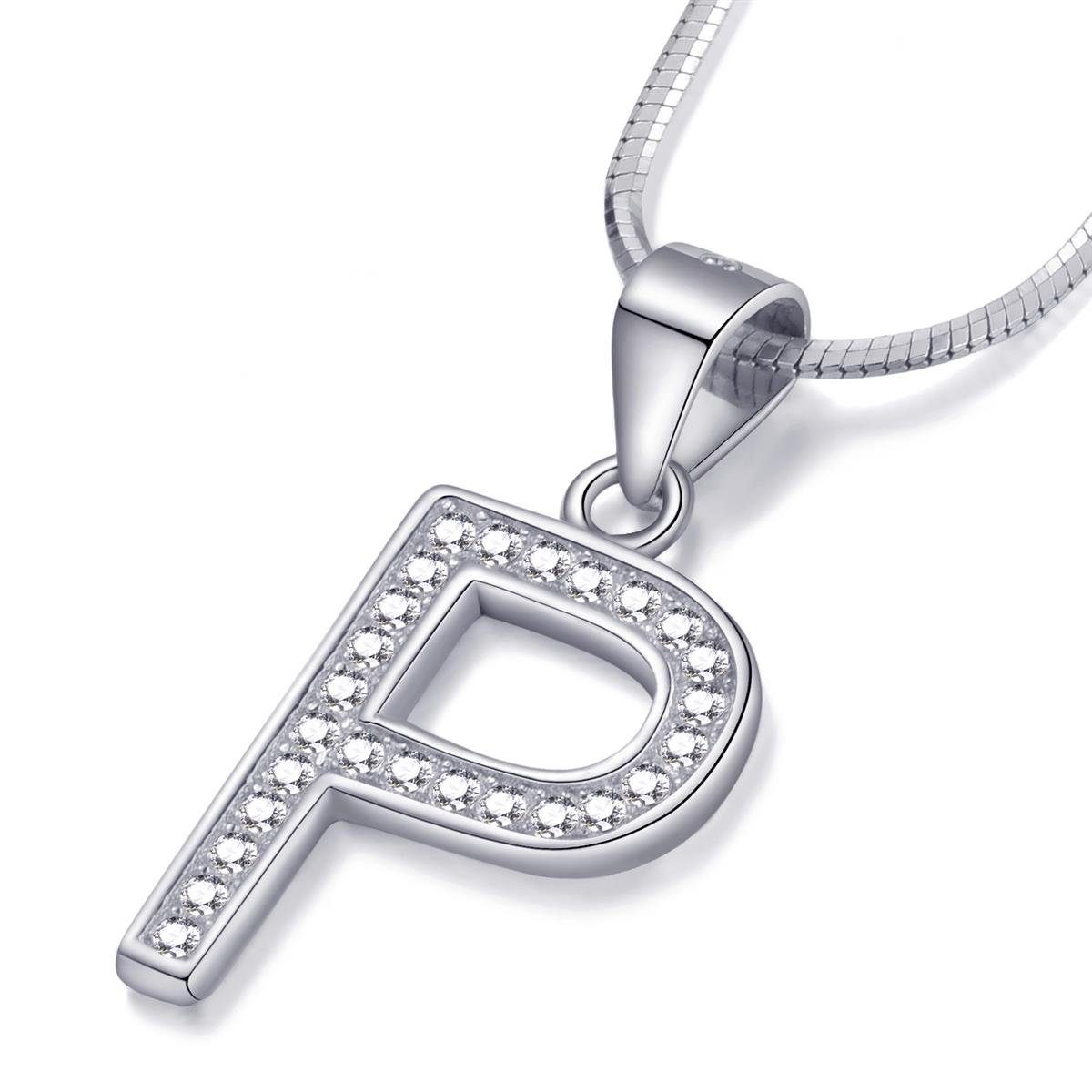Morella Kette mit Anhänger Buchstabenkette Halskette günstig online kaufen