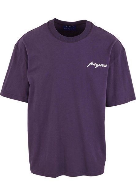 PEQUS T-Shirt PEQUS PEQUS Chest Logo T-Shirt purple (1-tlg) günstig online kaufen