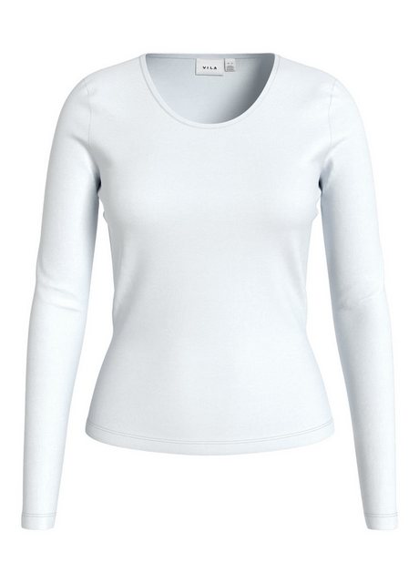 Vila Langarmshirt VINORA L/S O-NECK TOP - NOOS günstig online kaufen