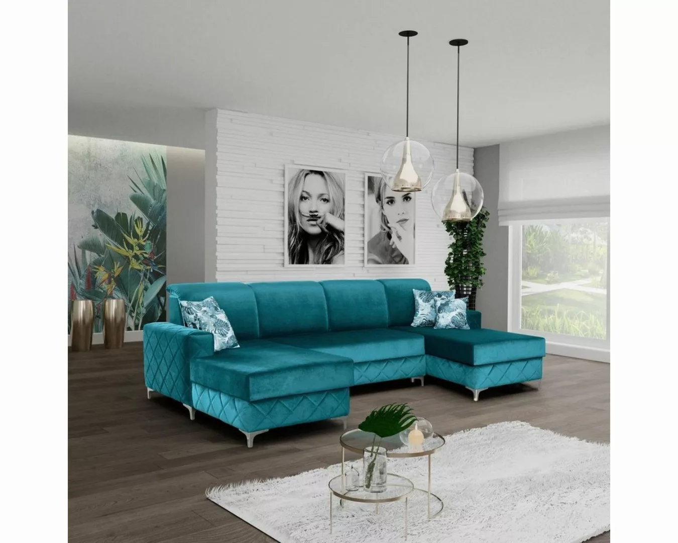 JVmoebel Ecksofa, Modern Relax Sitz Luxus Möbel Wohnlandschaft Sofa Couch E günstig online kaufen