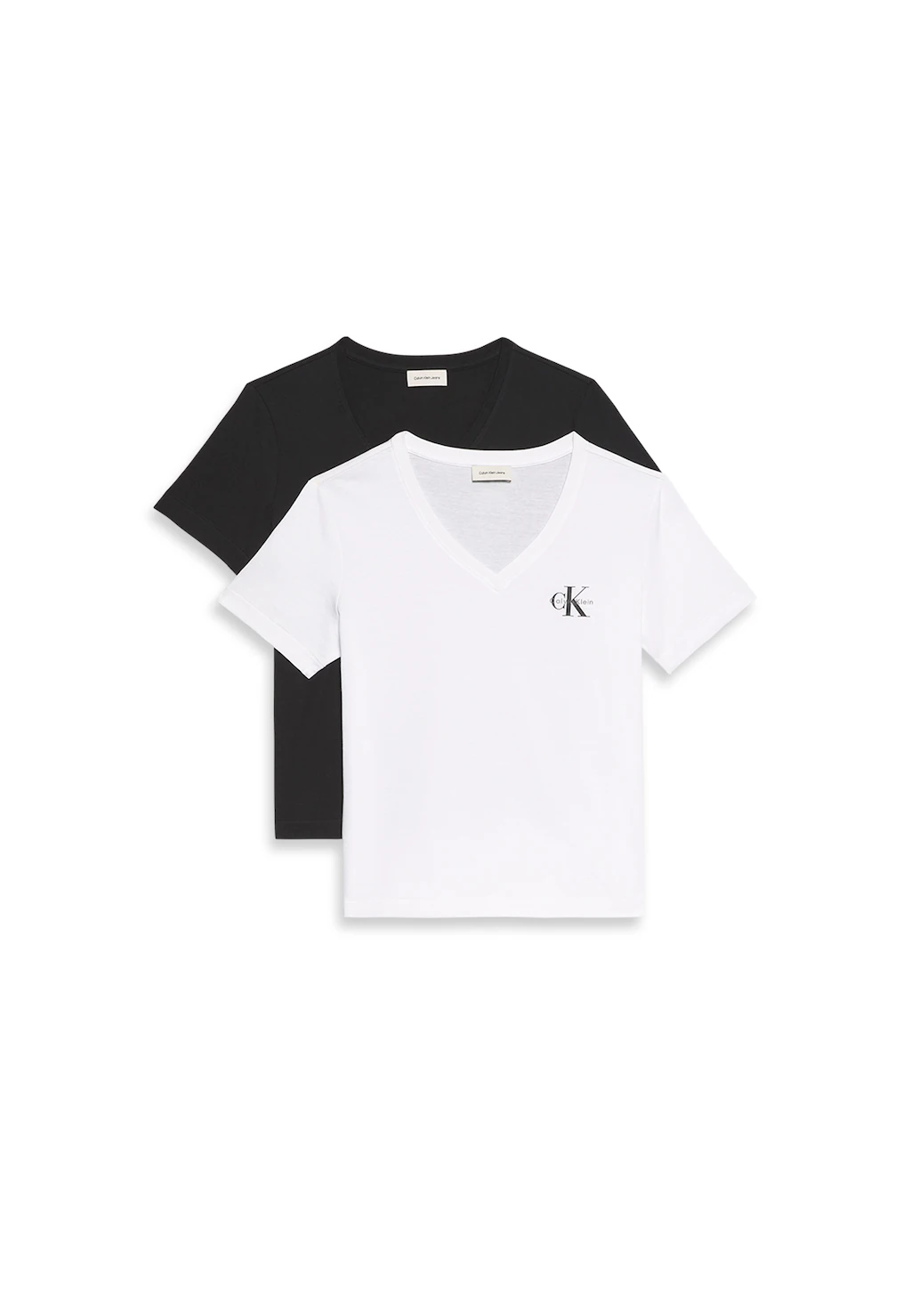 Calvin Klein Jeans Kurzarmshirt "A- Logo VN 2 pack Tee", (Packung, 2er-Pack günstig online kaufen