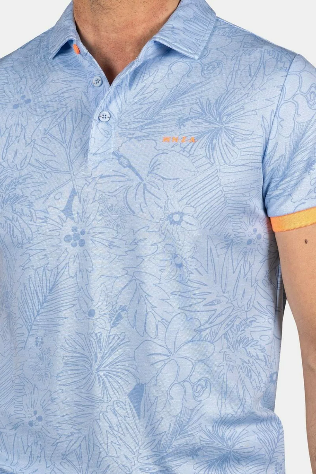 NZA Poloshirt Blake Hellblau - Größe 3XL günstig online kaufen