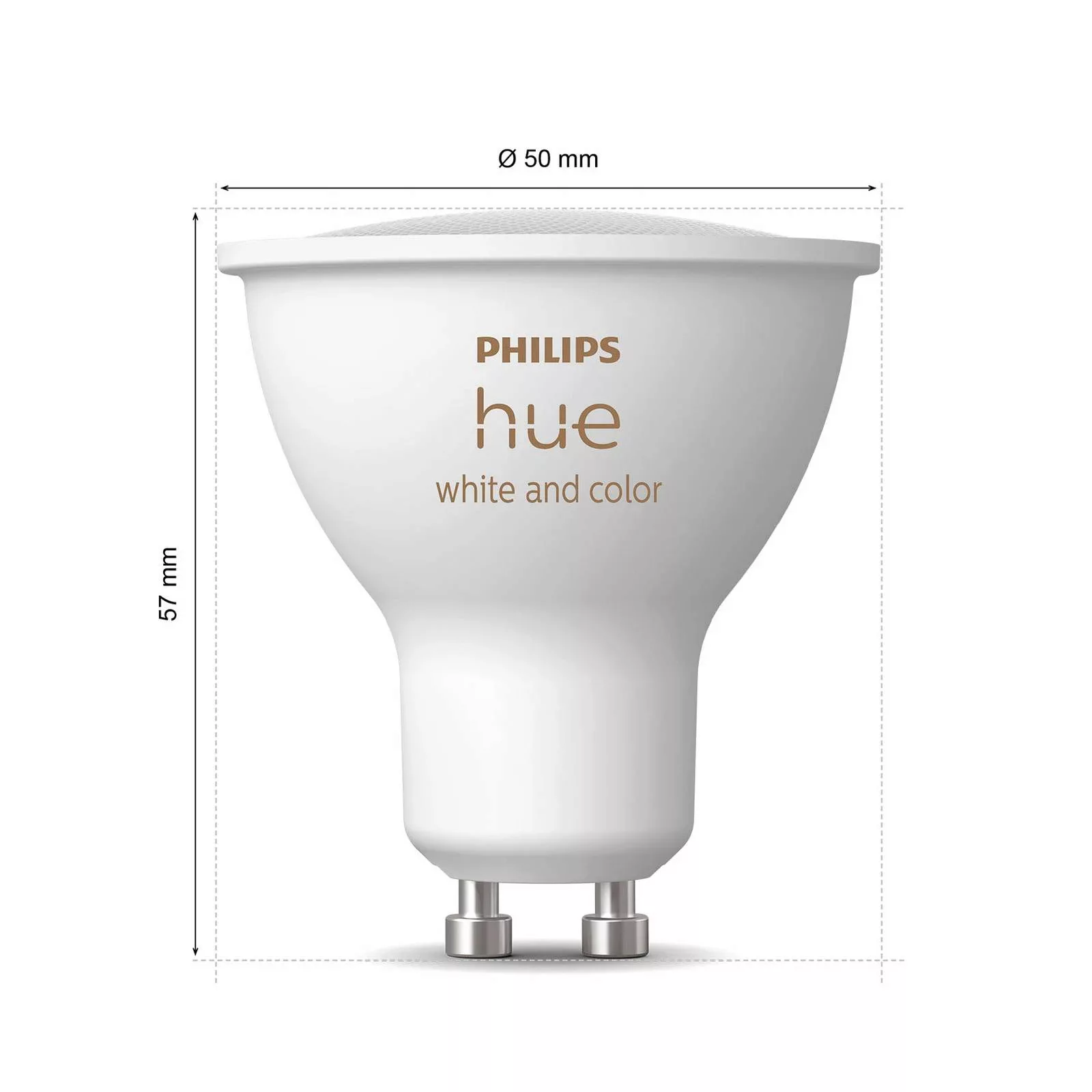 Philips Hue White & Color Ambiance LED-Reflektor GU10 4,2 W günstig online kaufen