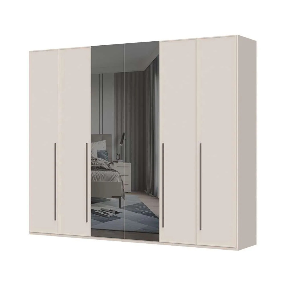 Places of Style Drehtürenschrank "Opera mit oder ohne Kranz inkl. LED-Bel., günstig online kaufen
