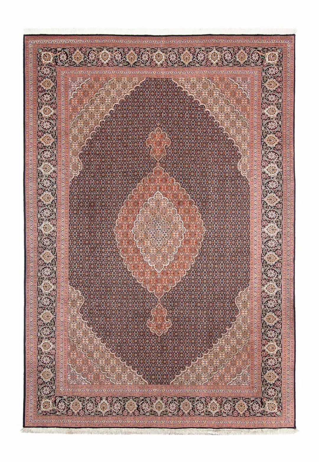 morgenland Orientteppich »Perser - Täbriz - 300 x 202 cm - dunkelblau«, rec günstig online kaufen