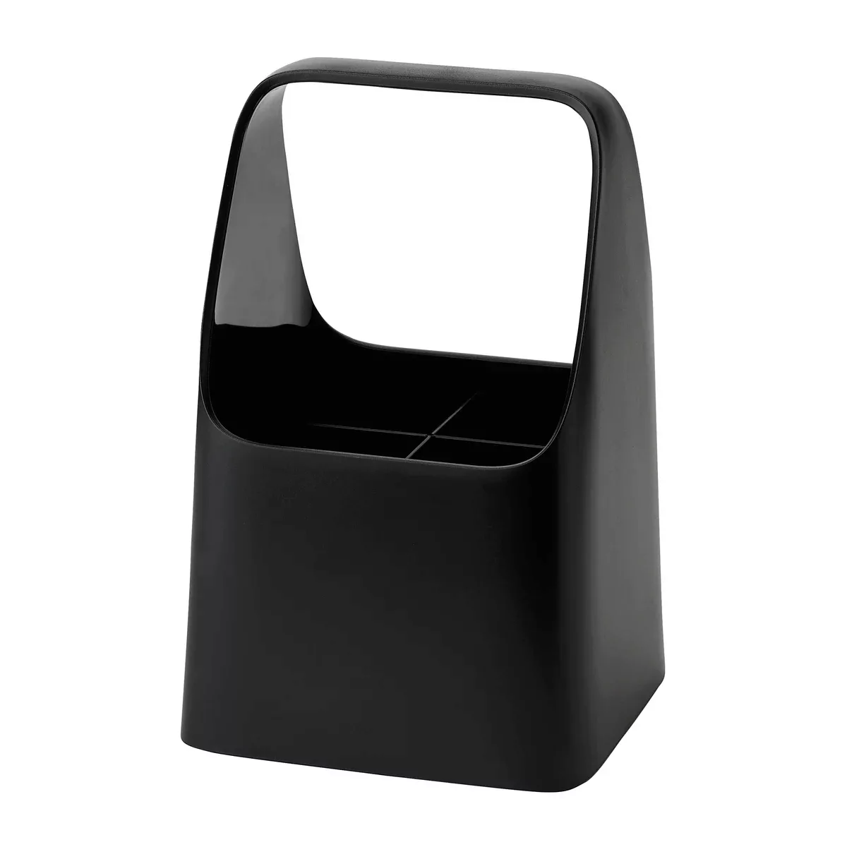 HANDY-BOX Aufbewahrungsbox 12 x 12,5cm Schwarz günstig online kaufen