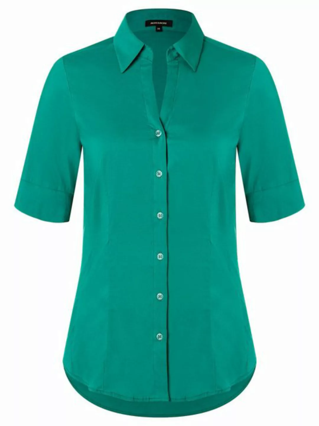 Baumwoll/Stretch Bluse, summergarden green, Sommer-Kollektion günstig online kaufen