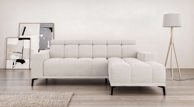 INOSIGN Ecksofa "CAZIE, Designsofa, L-Form, trendige Bubble-Optik,", L-Form günstig online kaufen