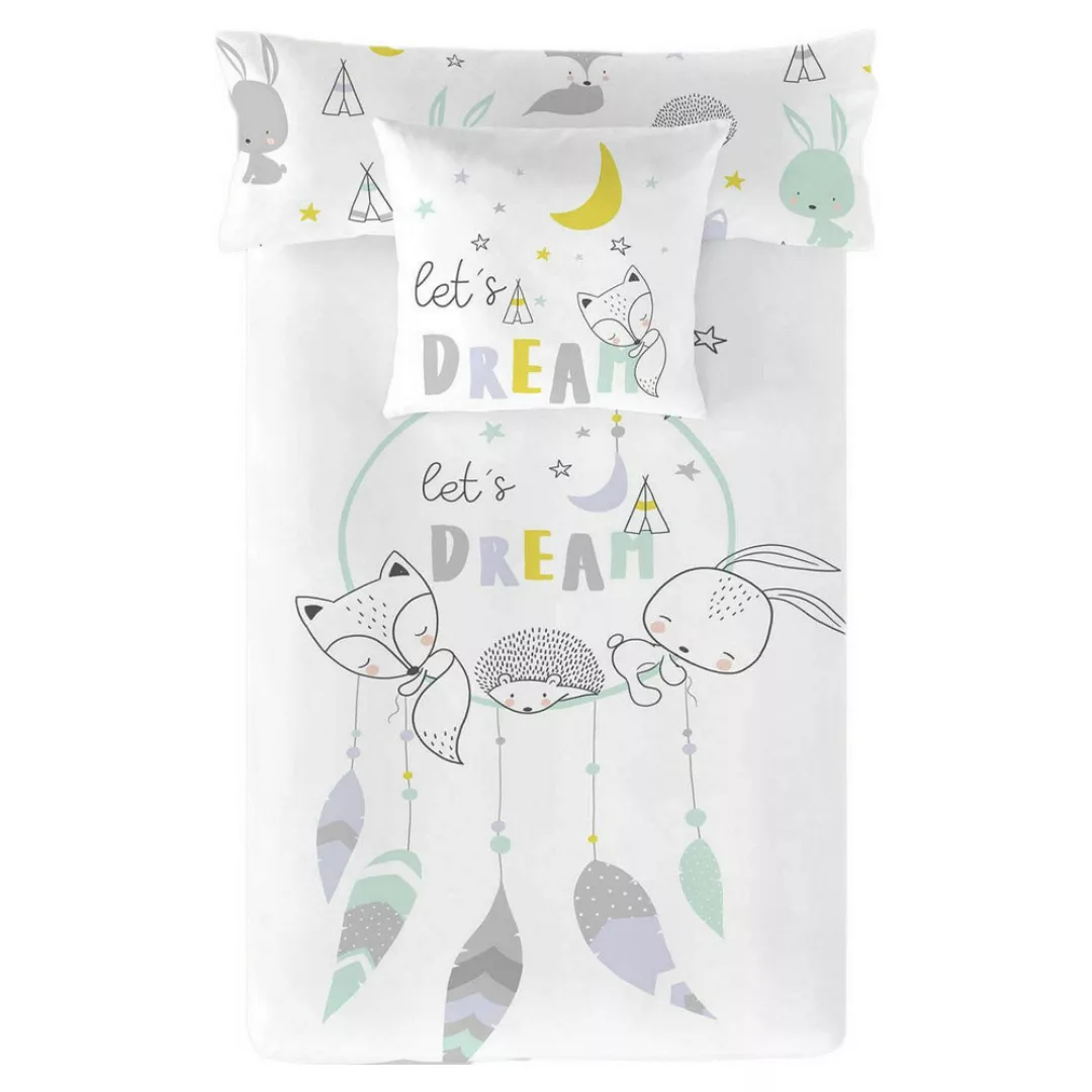 Bettdeckenbezug Cool Kids Let's Dream Reversibel (150 X 220 Cm) (einzelmatr günstig online kaufen