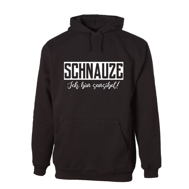 G-graphics Hoodie Schnauze – Ich bin sensibel! Unisex mit trendigem Frontpr günstig online kaufen