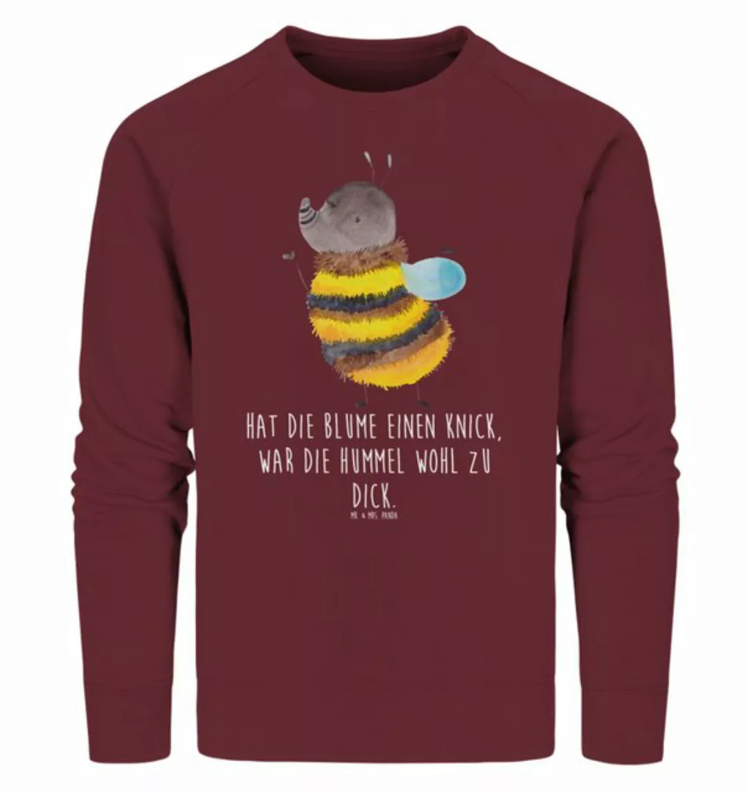 Mr. & Mrs. Panda Longpullover Größe L Hummel flauschig - Burgundy - Geschen günstig online kaufen