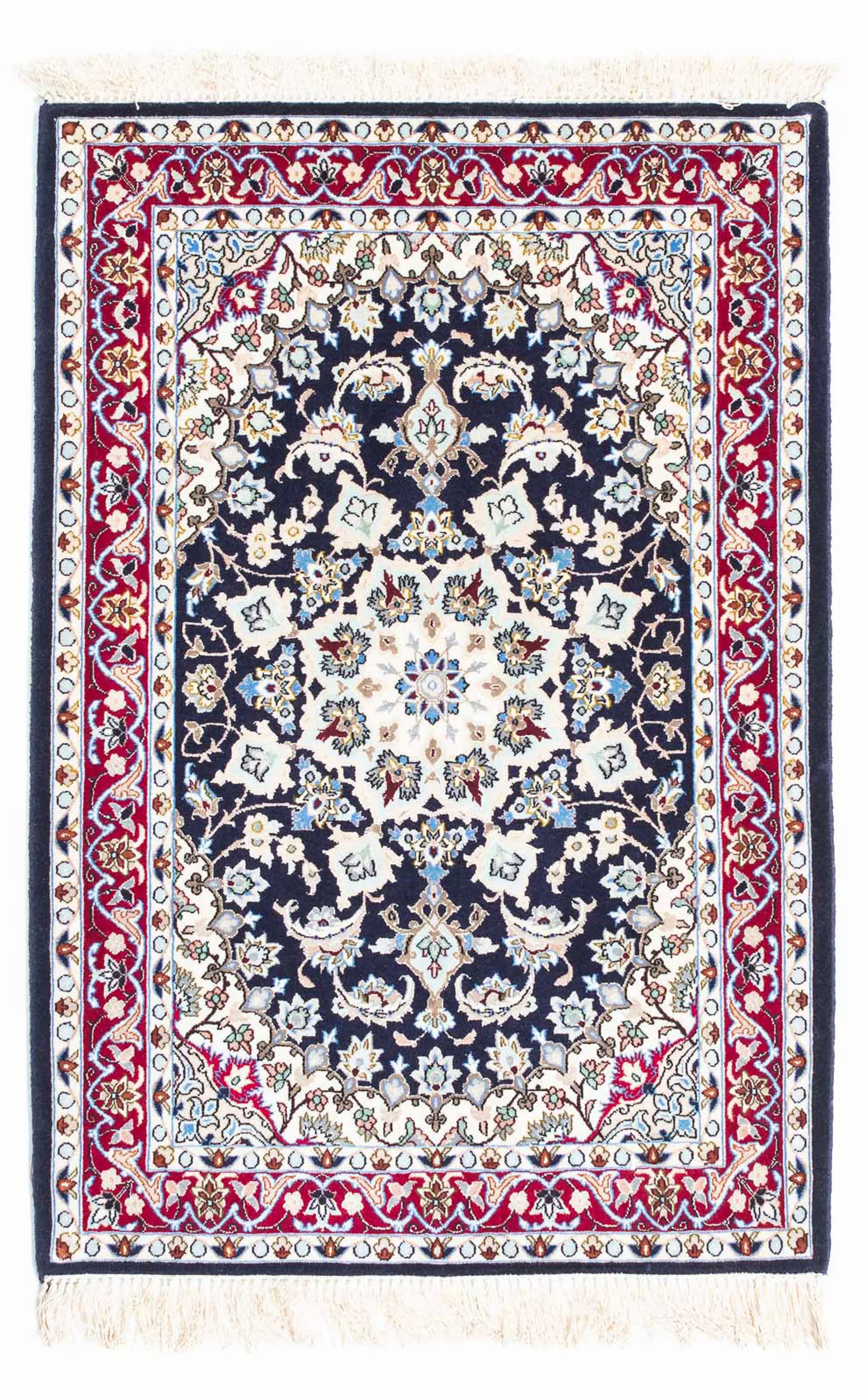 morgenland Orientteppich »Perser - Isfahan - Premium - 104 x 72 cm - dunkel günstig online kaufen