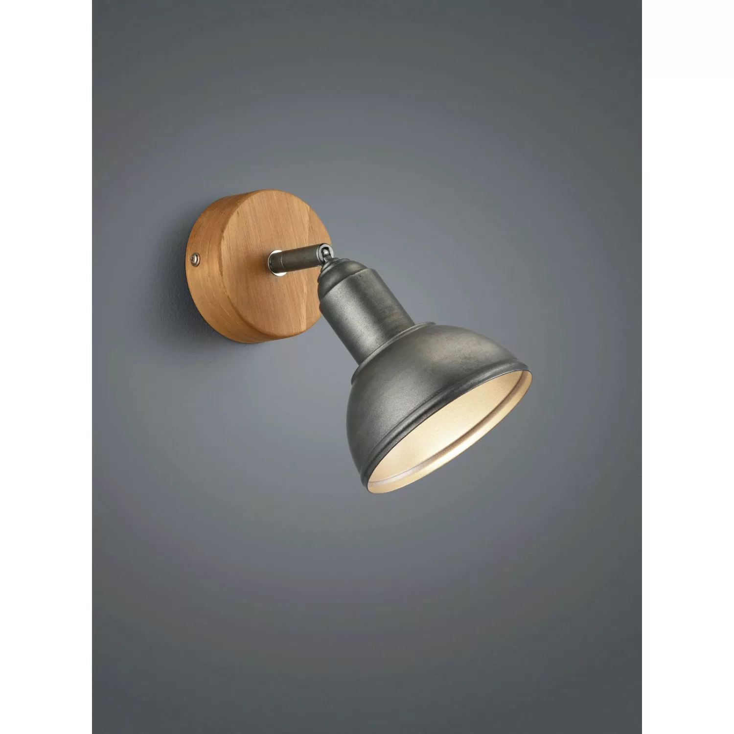 Trio Spot Scheinwerfer-Flutlicht Delhi Nickel antik 1-flammig E14 günstig online kaufen