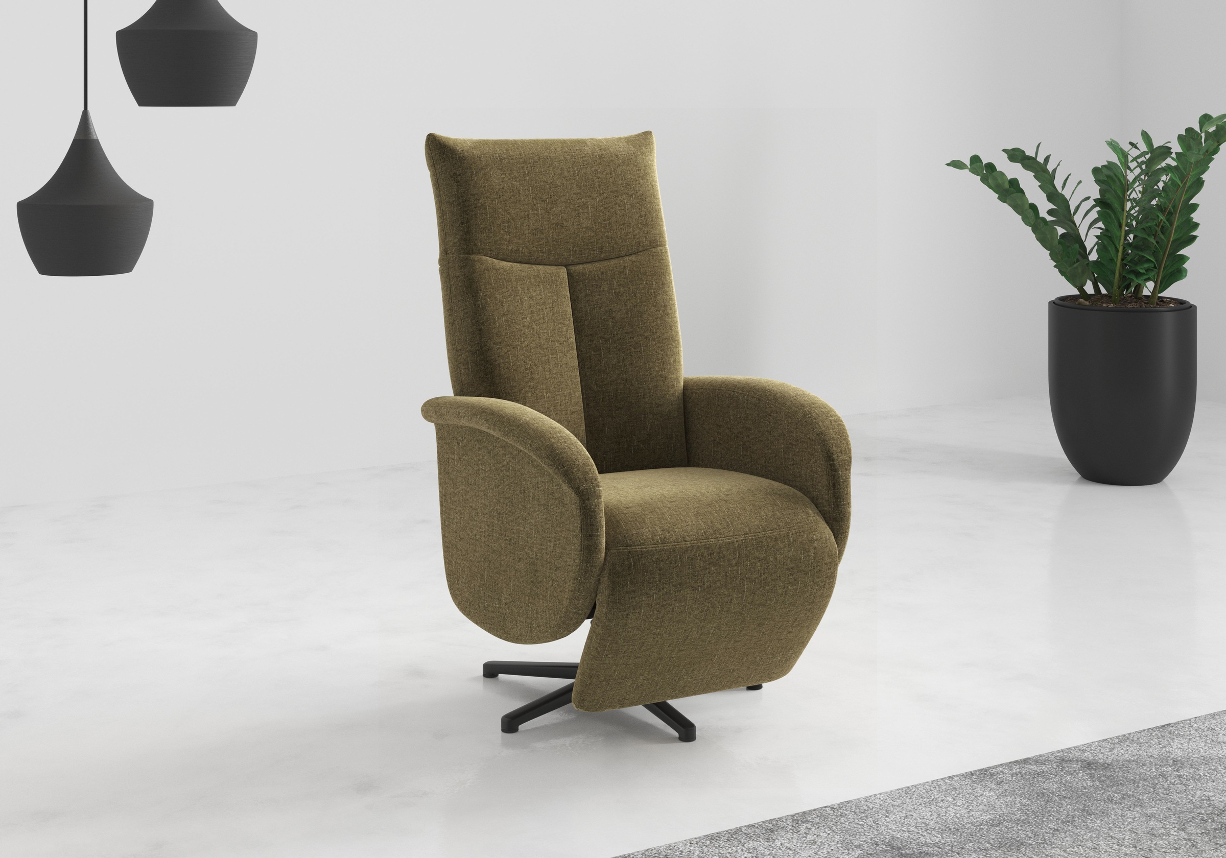 sit&more TV-Sessel »Juma, inkl. Drehfunktion & Kopfteilverstellung«, Höhe A günstig online kaufen