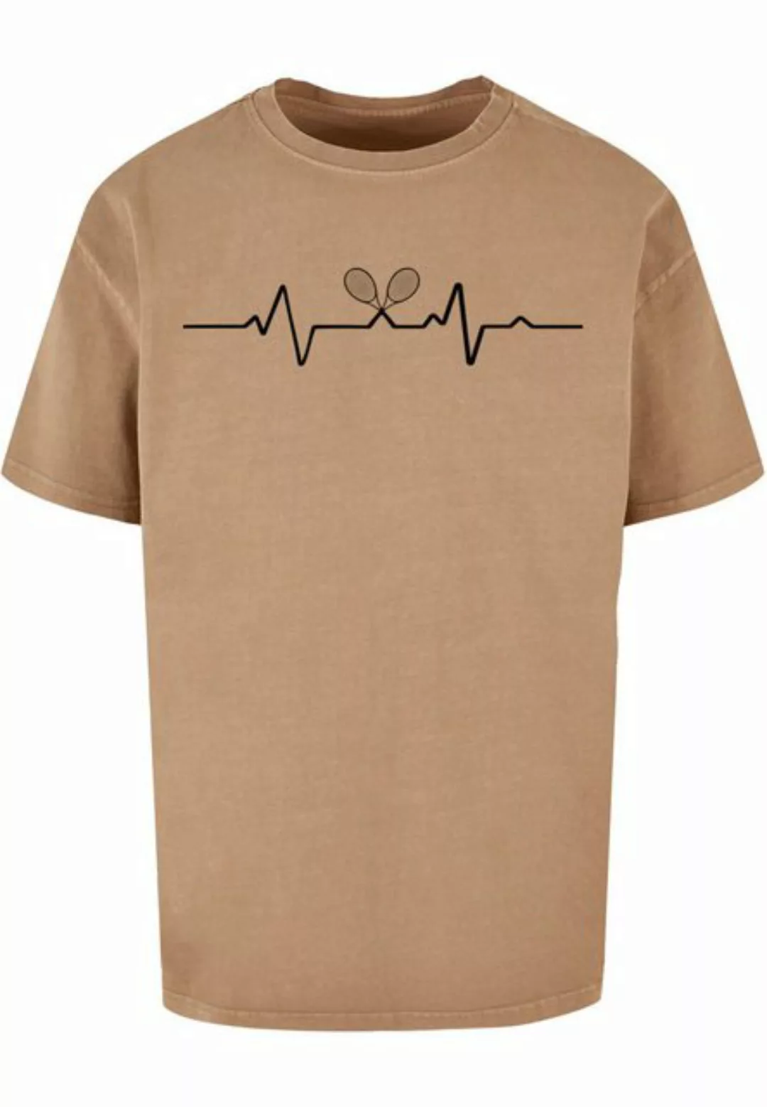 Merchcode T-Shirt Merchcode Herren Tennis Beats Acid Washed Oversized Tee ( günstig online kaufen