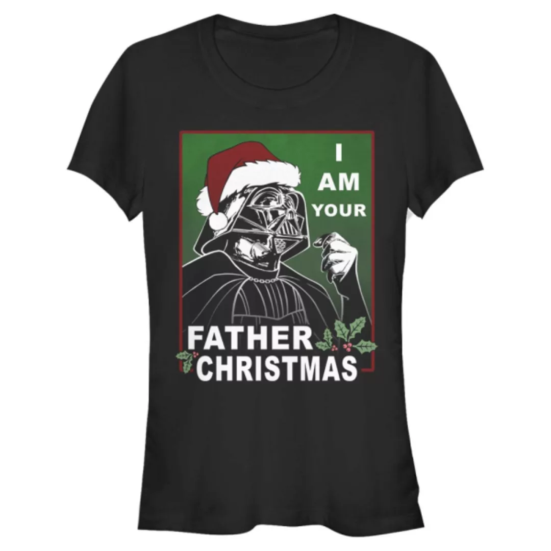 Star Wars - Darth Vader Vader Father Christmas - Weihnachten - Frauen T-Shi günstig online kaufen